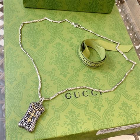 pink gucci necklace|Gucci necklace women.